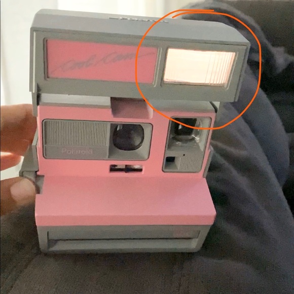 Vintage Polaroid Cool Cam 600 Pink & Gray Film - Picture 8 of 8
